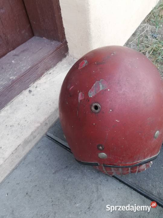 Kask prl z daszkiem czeski Skierniewice