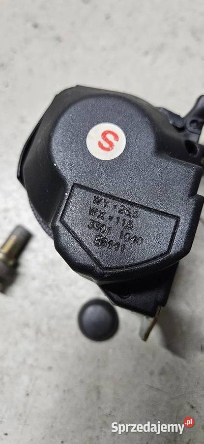 Pasy bezpieczeństwa tylne Fiat FSO Autobianchi śląskie Mikołów