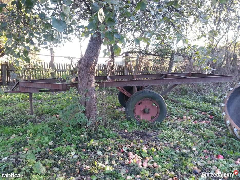 Przyczepa przyczepka dwukółka platforma TANIO towarowe Nowa Ukta
