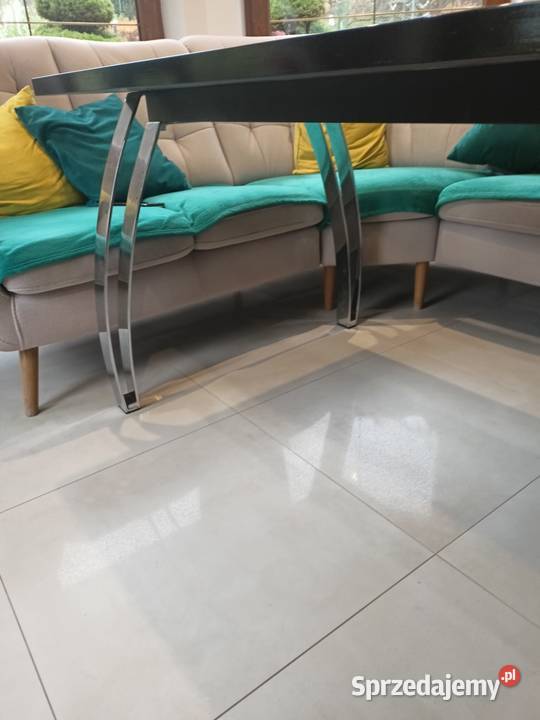 Piękny czarny stół Stoły Sieniawa sprzedam