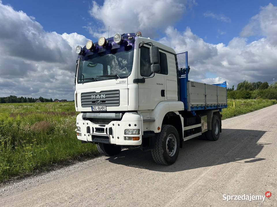MAN TGA Specjalny Wywrotka 4x4 Laweta Specjalne Olsztyn