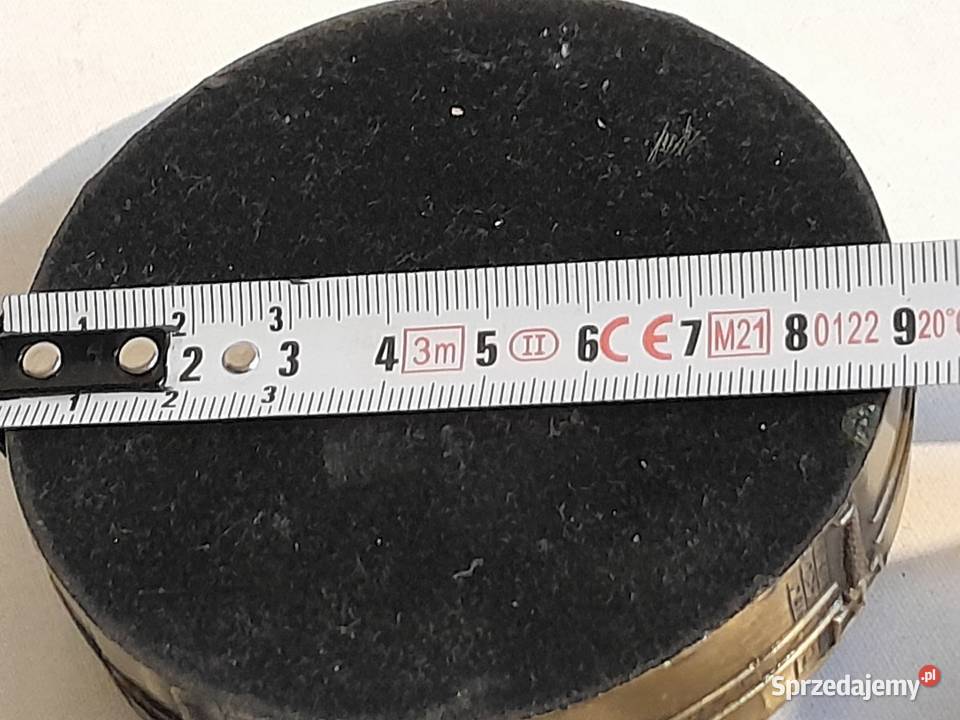 Egipska mosiężna szkatułka na biżuterię używana