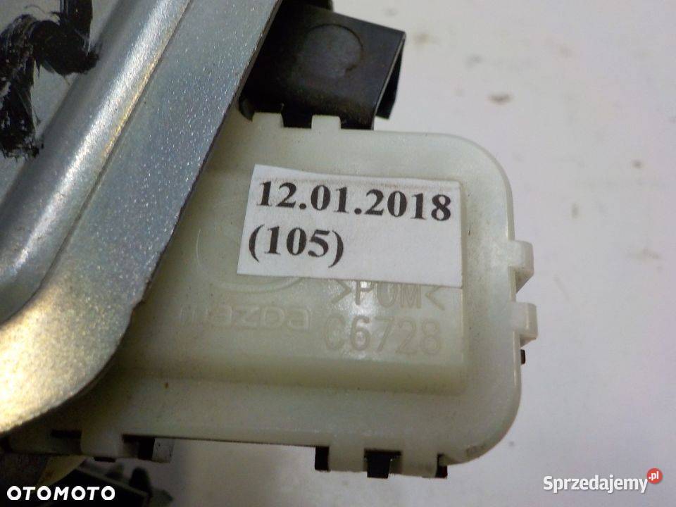 ZAMEK KLAPY TYŁ BAGAŻNIKA MAZDA 2 II 0714 wielkopolskie Nowy Tomyśl