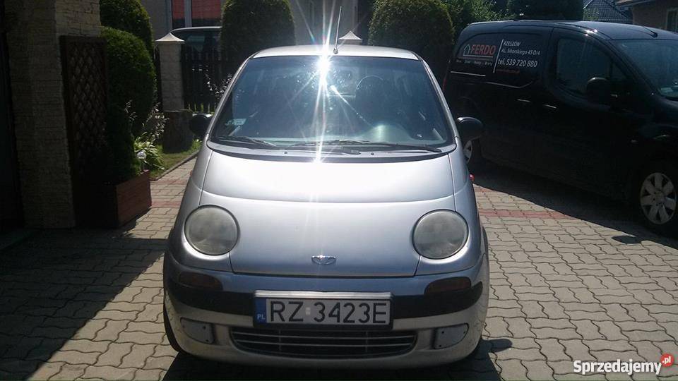 Daewoo Matiz Srebrny podkarpackie Rzeszów