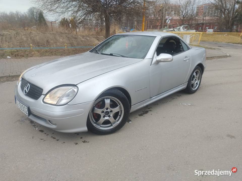 Mercedes Benz Slk 170 20 B Kompresor 2001r Lift elektryczne szyby SLK Elbląg