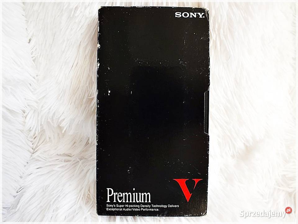 Kaseta VHS SONY Premium V 240minut Oryginał Made Żary