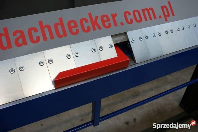 Zaginarka segmentowa 610 mm 3150 mm Dachdecker dolnośląskie Wrocław