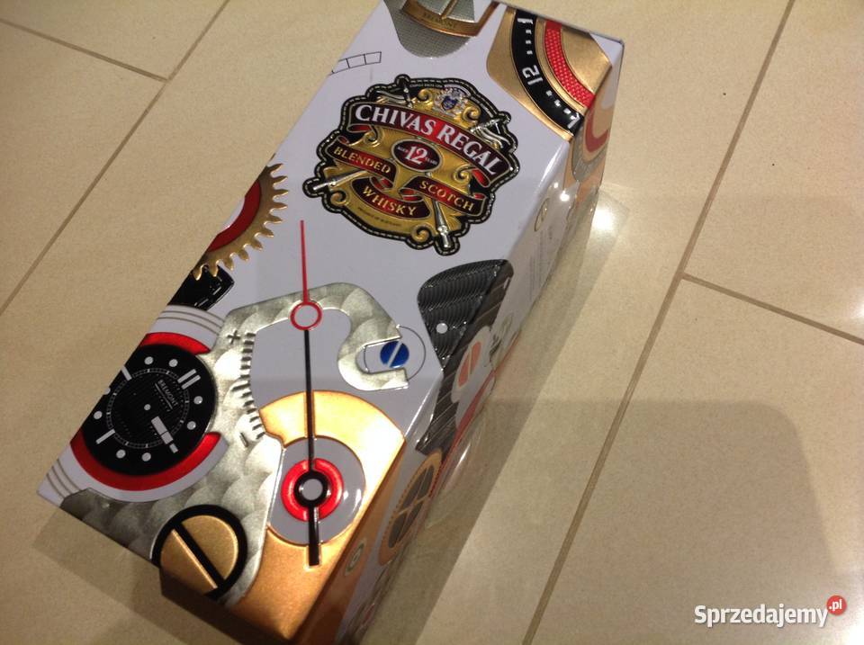 Piękna Kolekcjonerska Puszka CHIVAS REGAL 12