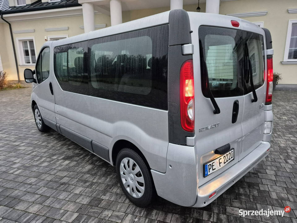 Renault Trafic LONG 9 osobowy PASANGER 115 immobilizer lubelskie