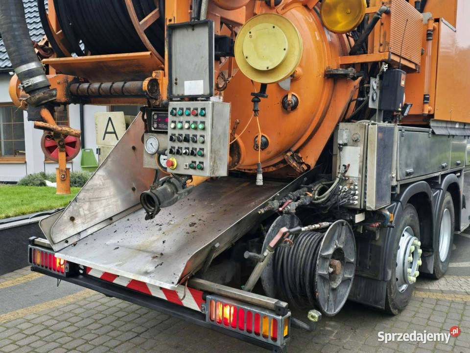 MAN TGA 26460 WUKO do zbierania odpadów klimatyzacja Skępe