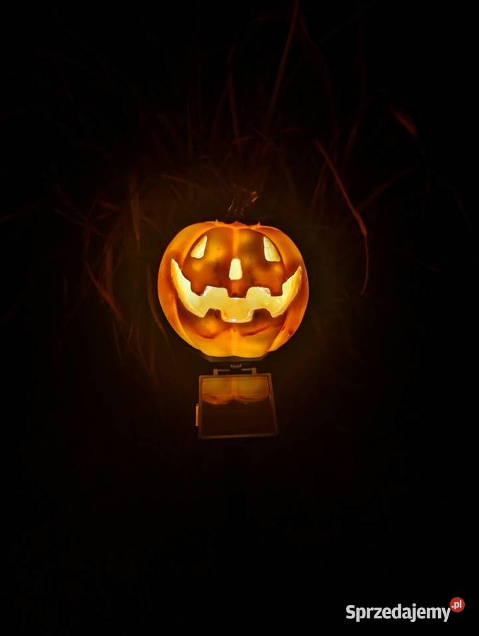 NOWA Lampka Solarna LED Dynia na Halloween Blachownia