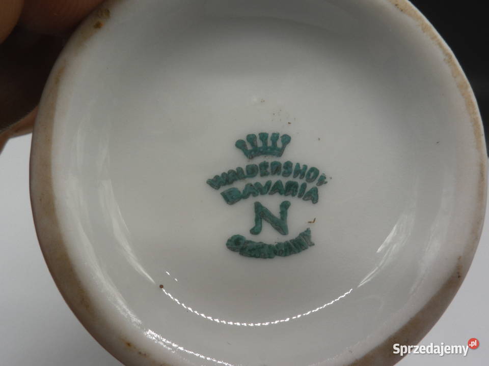 Elegancki Wazon Porcelanowy Waldershof Bavaria Raszków