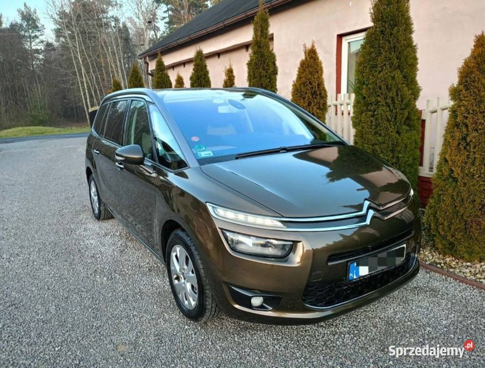 PIĘKNY CITROEN C4 GRAND PICASSO II 2014r16HDI7 centralny zamek Radomsko