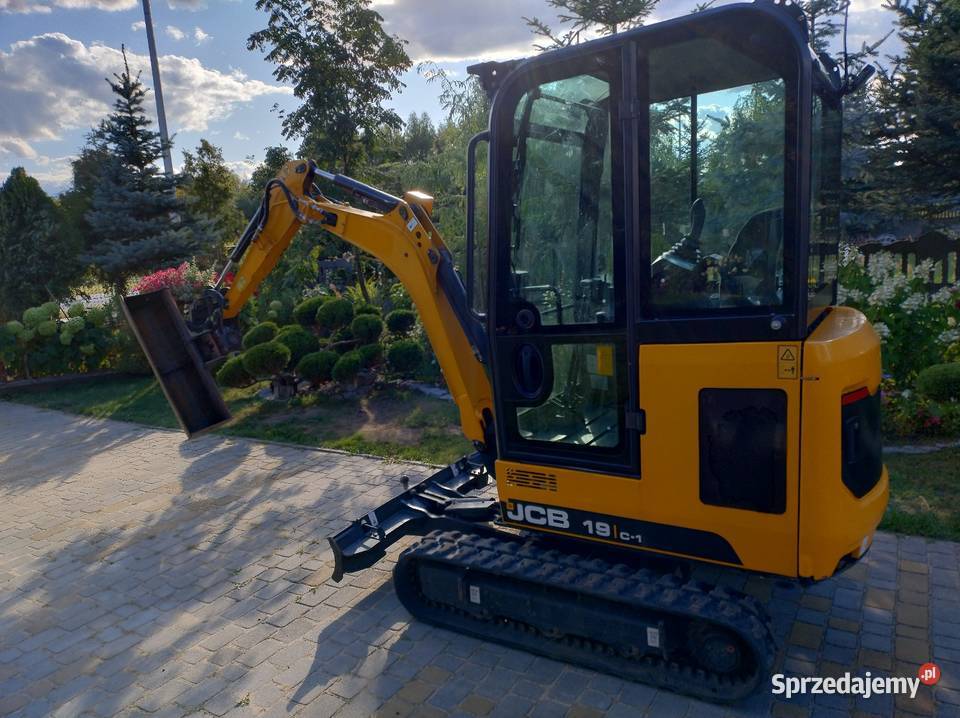 Minikoparka JCB 19c1 2021 300mtg powertilt Rok produkcji 2021 Paradyż