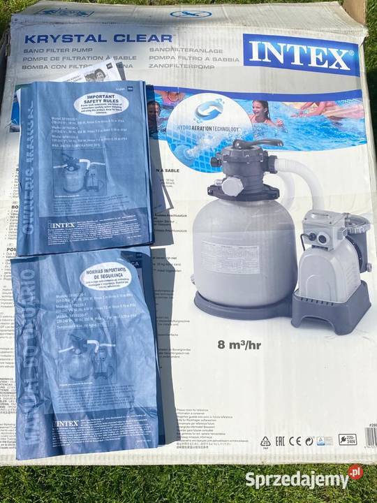INTEX Pompa filtracyjna piaskowa 10500 lh lubuskie Gubin sprzedam
