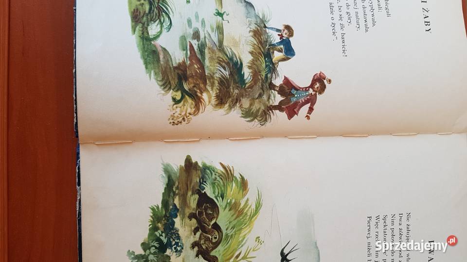 Ignacy Krasicki Bajki il JM Szancer wyd 1951 Dąbrowa Górnicza