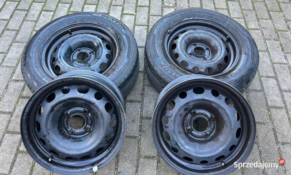 Citroen Berlingo Peugeot Tepee 4xfelgi stalowe lubuskie Gorzów Wielkopolski