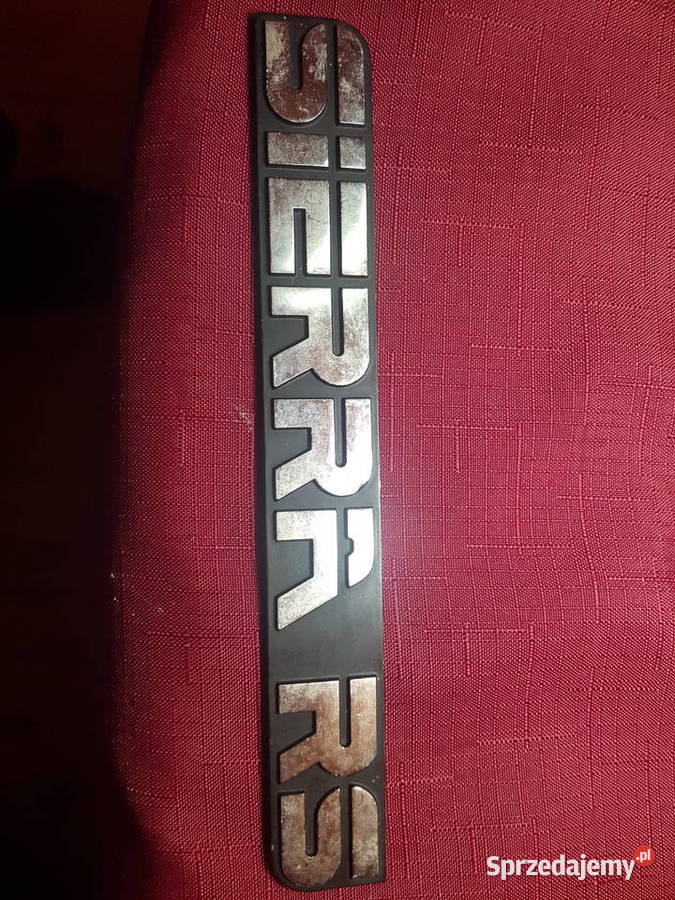 Ford Sierra RS Cosworth oryginalne oznaczenie