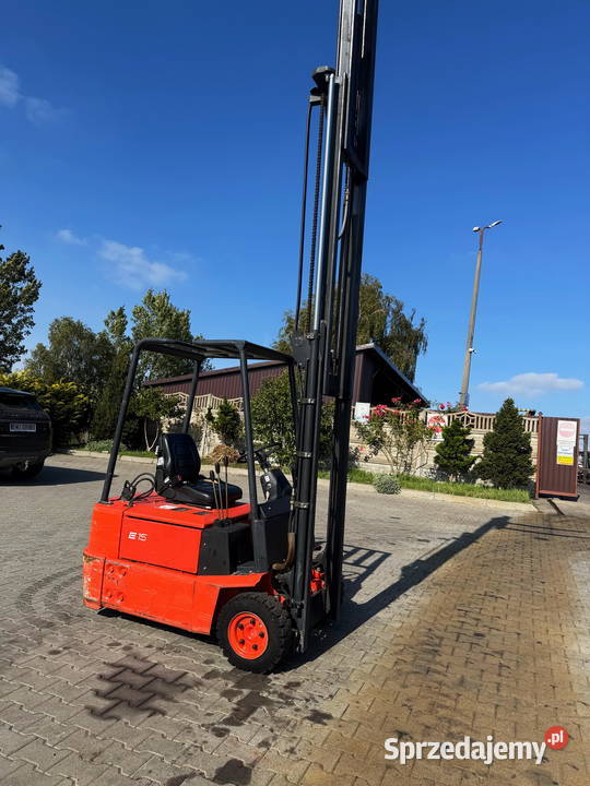 wózek widłowy LINDE E15 Triplex 460m 1500 Działoszyn