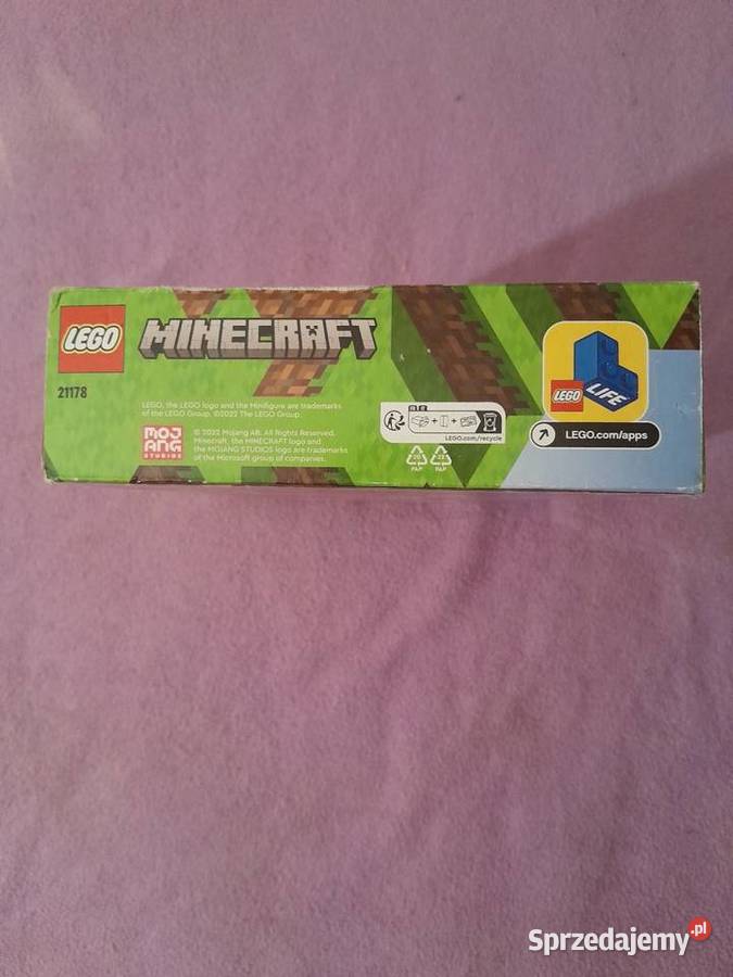 LEGO MINECRAFT Ferma Lisów No 21178 8 Klocki Klocki Bydgoszcz
