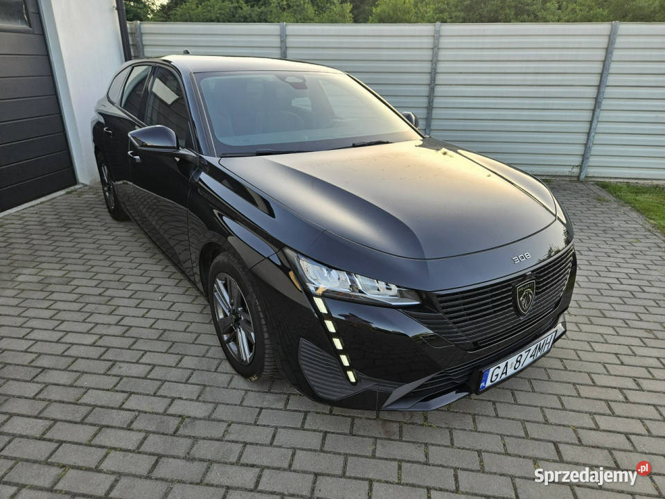 Peugeot 308 15 HDi 130 ledy FV 23 automat pomorskie