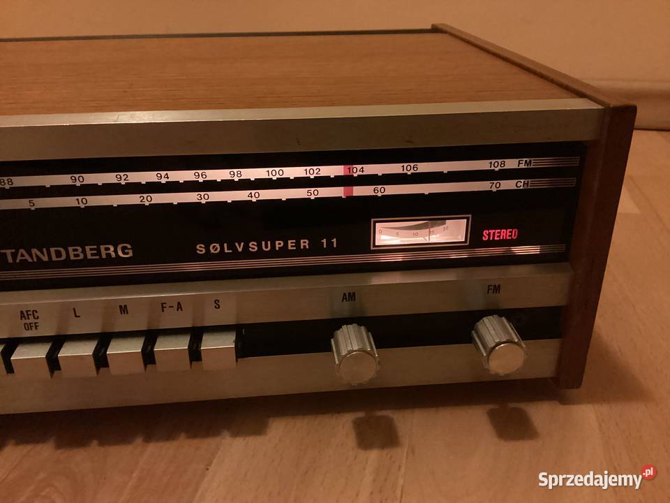 Amplituner Wzmacniacz TANDBERG SOLVSUPER 11 Gdynia