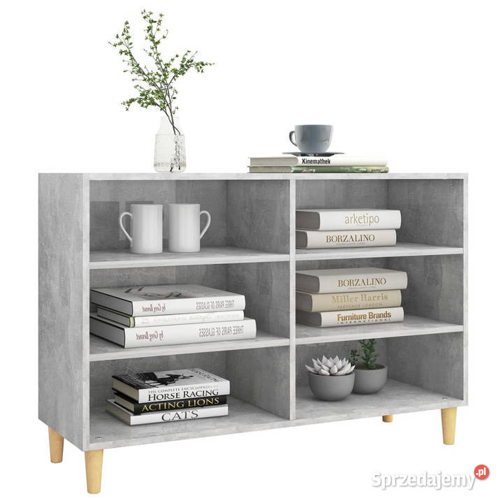 Szafka szarość betonu 1035x35x70 materiał Warszawa