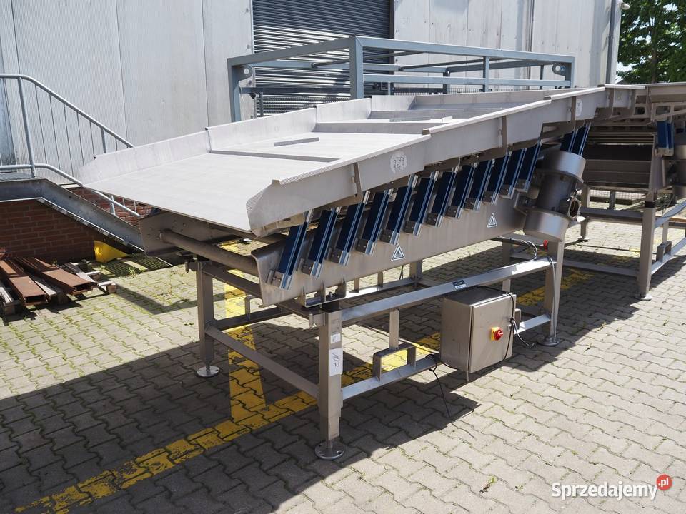 TOMRA SORTING Przesiewacz wibracyjny rynnowy wielkopolskie Krotoszyn
