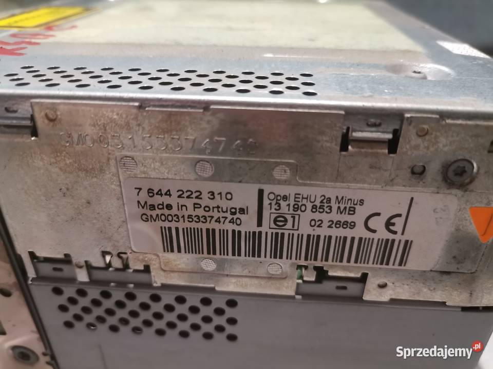 RADIO FABRYCZNE CD OPEL CORSA C małopolskie Nowy Sącz