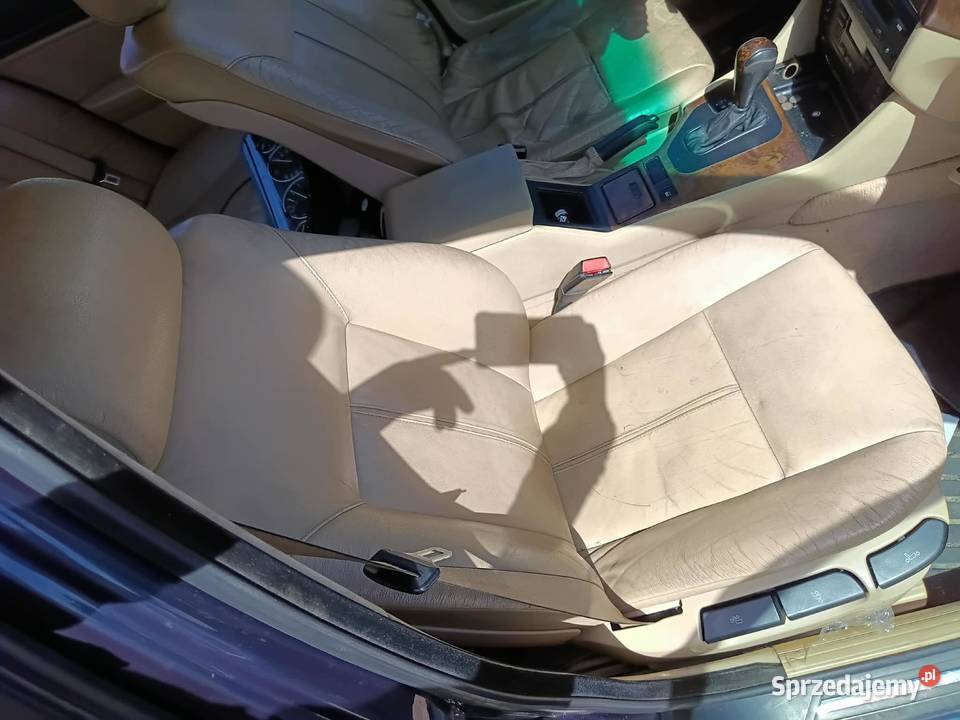 Fotele skórzane komplet z boczkami BMW E39 sedan Bodzentyn