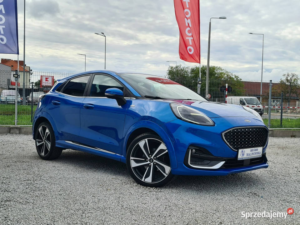 Ford Puma VIGNALE STLine Automat Navi Kamera wielofunkcyjna kierownica Wągrowiec