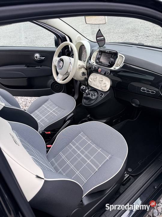 Fiat 500 12 Benzyna 2018r kurtyny powietrzne 500 Tomaszów Lubelski