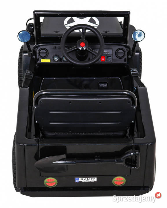 Auto samochód na akumulator WOJSKOWE RETRO 4x4 Myszków