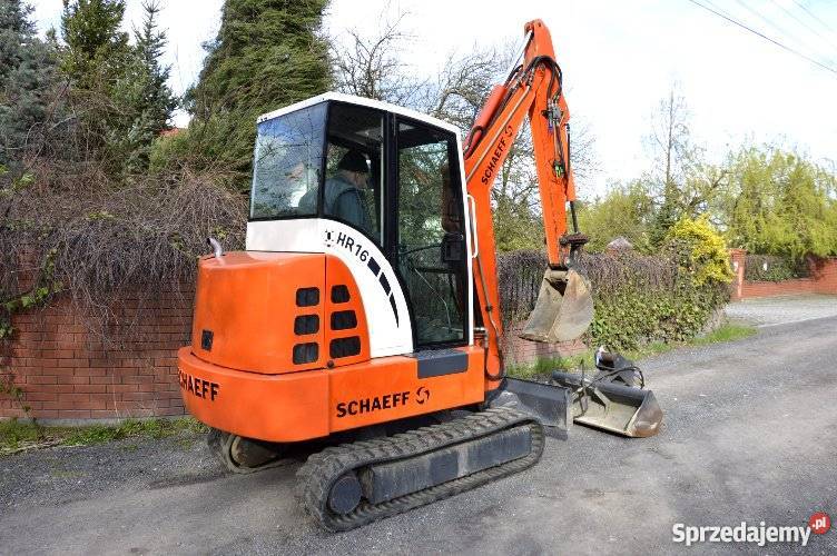 Minikoparka mini koparka SCHAEFF HR16 3500 98r łódzkie