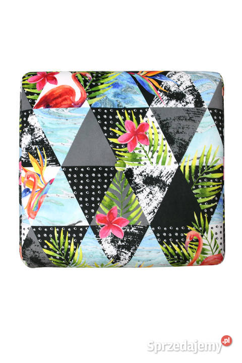 Kolorowy Podnóżek Patchwork Pufa Boho Kazimierz Biskupi sprzedam