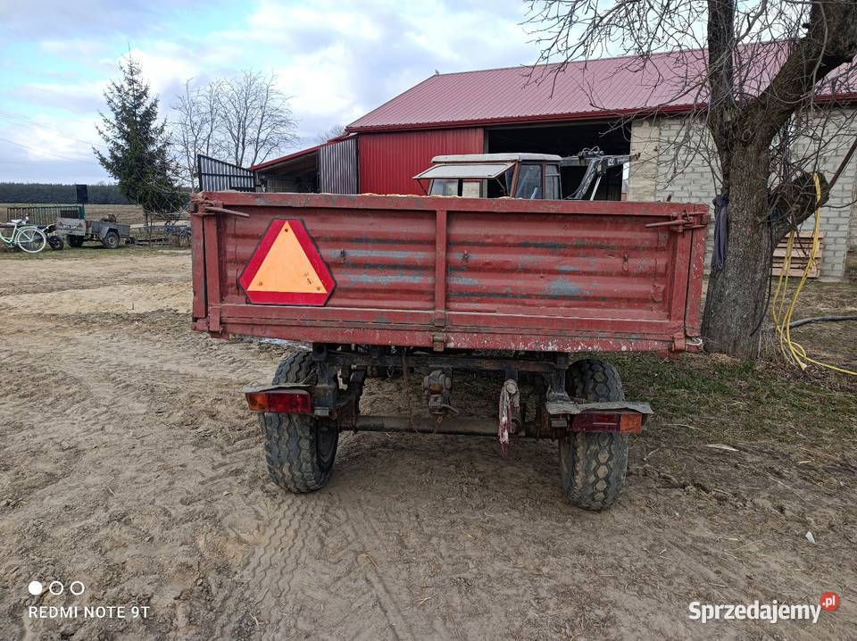 Przyczepa wywrotka d 35 Przyczepy rolnicze lubelskie Parczew