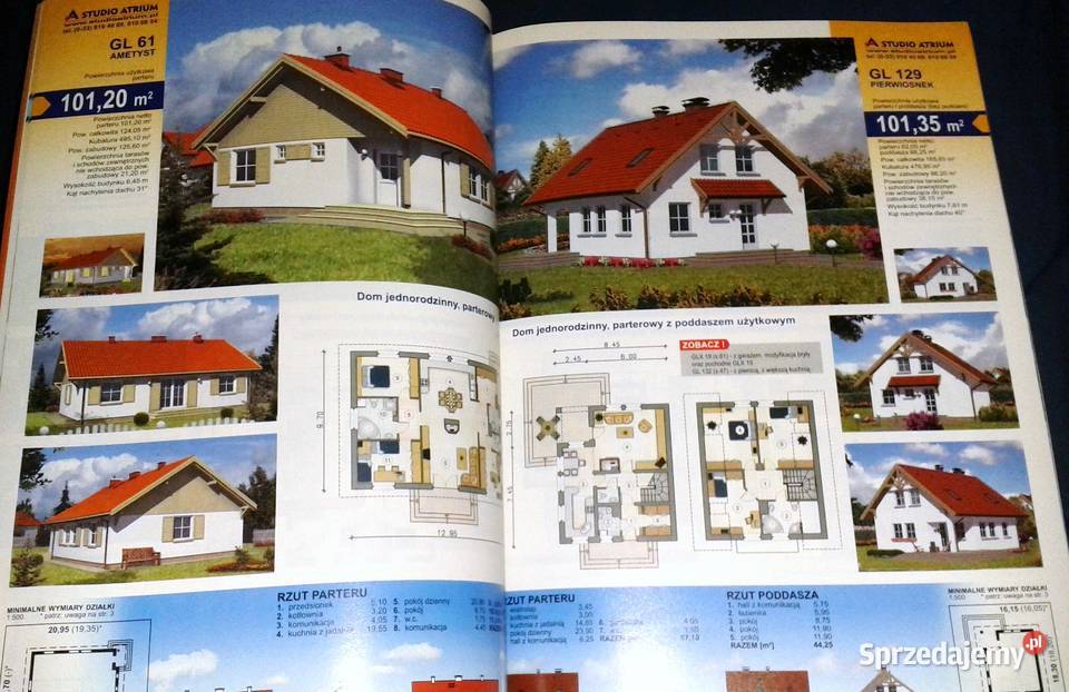 Domy w tradycji katalogi z projektami domów miękka Chełm sprzedam