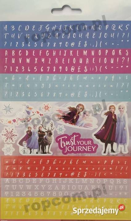 Naklejki Nalepki Frozen 2 Elsa Anna 700 Kraina Mogilany