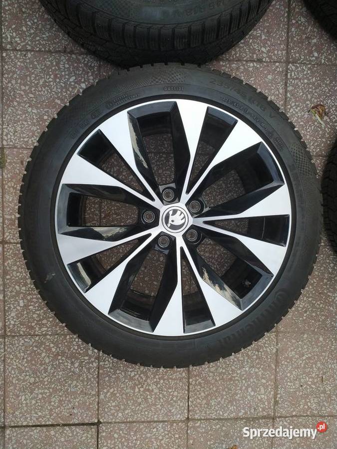 Oryginale felgi Skoda Cassiopeia 18 opony zimowe Samochodowe pomorskie Bytów
