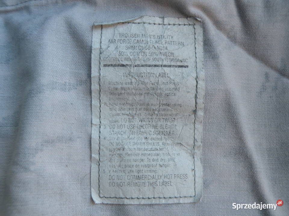 Spodnie ABU tiger stripes 36S nyco 2 Wrocław