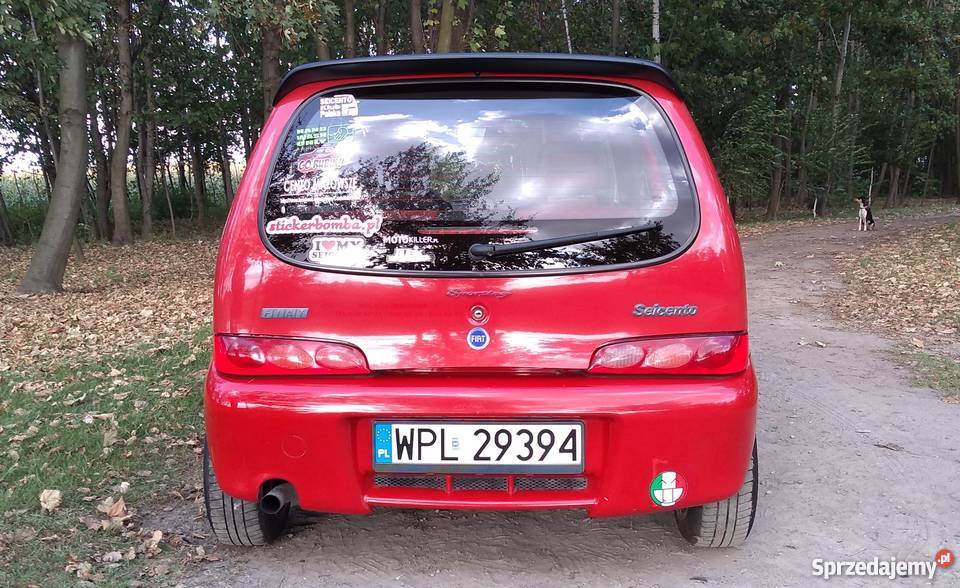 Fiat Seicento Sporting 11 immobilizer Płock