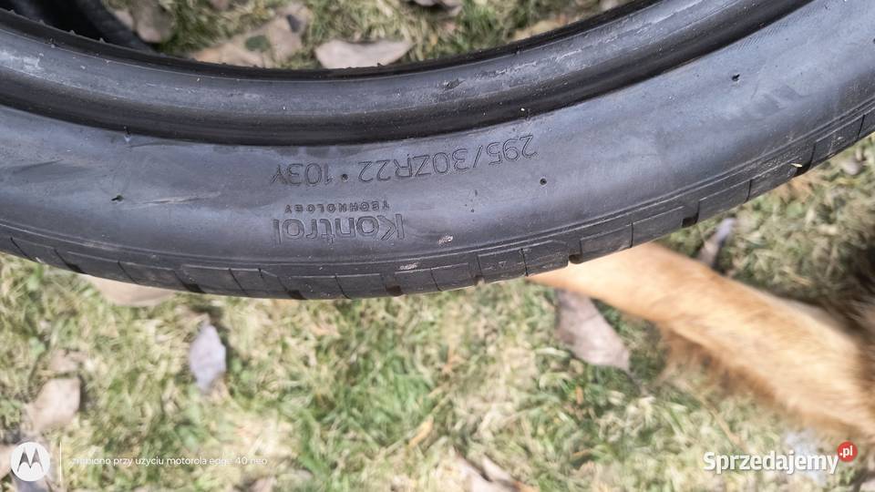 Opona Hankook 295 30 22 SUV jedna sztuka 8mm 295 Bielsko-Biała sprzedam