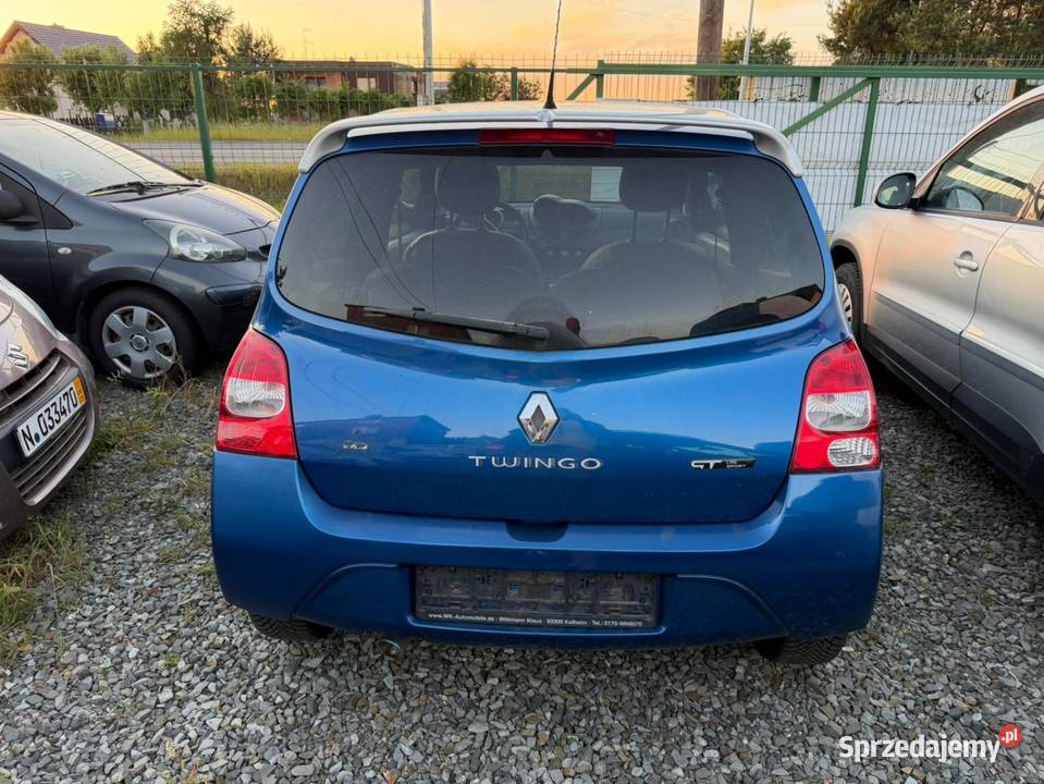 Renault Twingo GT 12 Turbo Rok produkcji 2008 Przegędza sprzedam