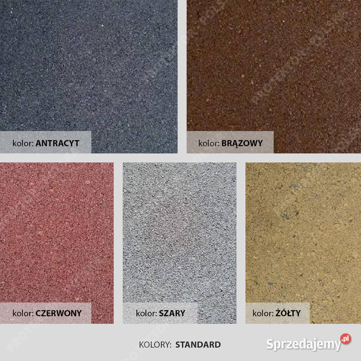 Holland 6 kostka 10x20 prostokąt cegiełka Kostka brukowa Rzeszów