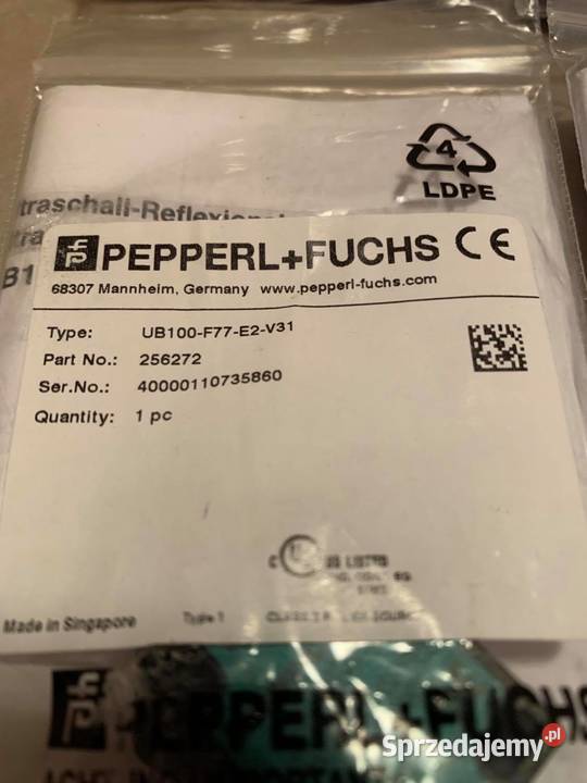 PepperlFuchs UB100F77E2V31