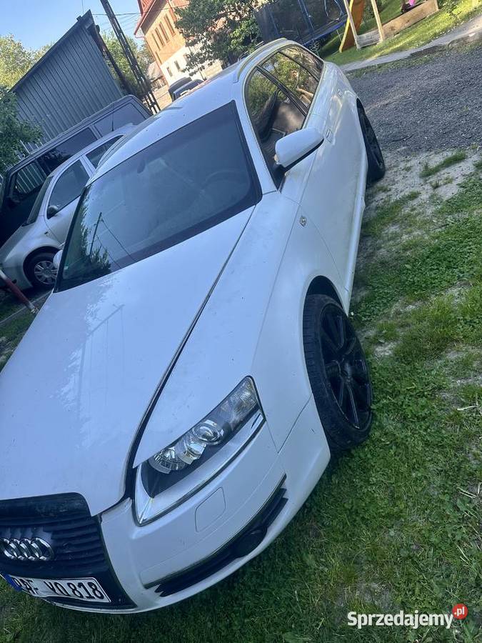 Audi a6c6 24 v6 wszystkie części uszkodzony lubelskie Tarnogród sprzedam
