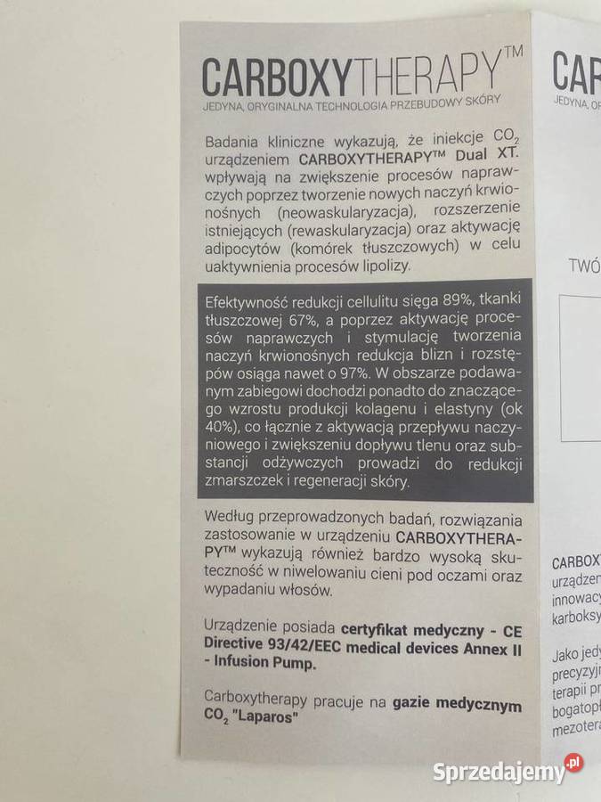 Dual MC4 karboksyterapia medyczna