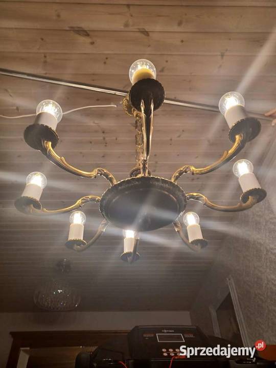 piękny żyrandol Pozostałe Szczecinek
