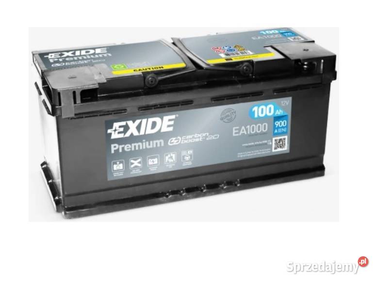 Akumulator EXIDE PREMIUM 100 AH 900 A Układ elektryczny Bełchatów