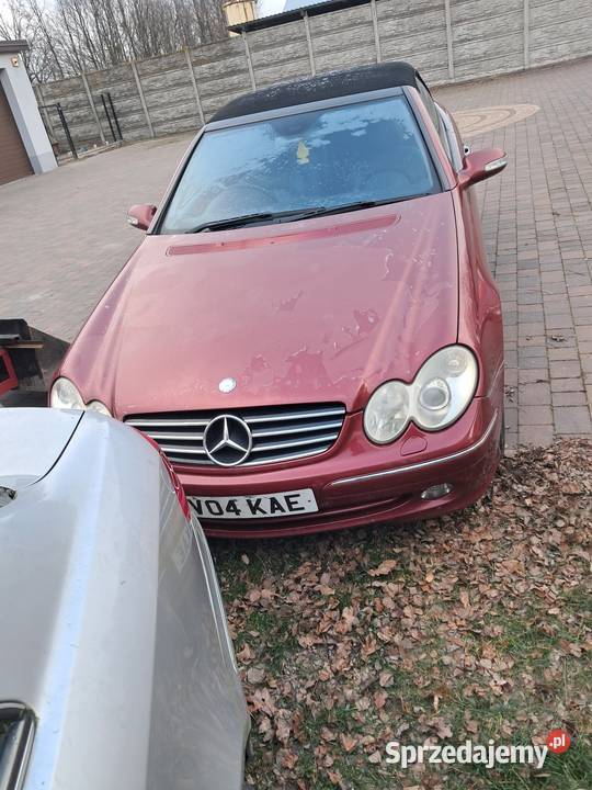 mercedes cupe clk 209 32 benzyna i mercedes